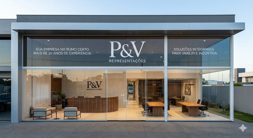 Ambiente comercial — imagem ilustrativa do portfólio